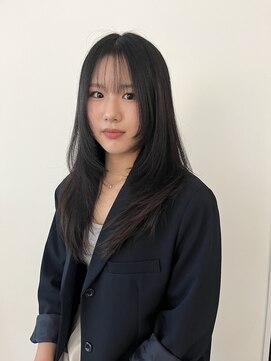 シーン(SCENE) クラゲヘアー/小顔に見せるヘア/ココアベージュ/天神