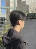 メンズ センターパート 毛流れパーマ