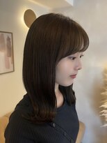 ラヴィズム 松崎店(LUVISM)&nbsp;韓国/顔周りレイヤー/おくれ毛/ベージュ/ダブルカラー/東区/松崎