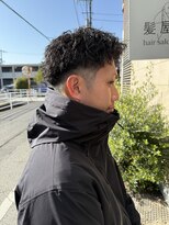 髪屋 紬&nbsp;メンズ/メンズパーマ/メンズカット/ツイストスパイラルパーマ