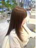 似合わせカット＋全体艶ケアカラー