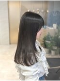 レイヤーカット &nbsp;韓国ヘア &nbsp;顔まわりカット &nbsp;オリーブグレージュ