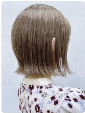 ブロッサム 東久留米店(Blossom) 大人可愛い◎切りっぱなしボブ×韓国風くびれレイヤー