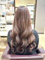 トレセッテ(tre sette)&nbsp;巻き髪ロングスタイル/暖かみのあるナチュラルブラウン