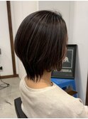 白髪ぼかしハイライト/白髪ぼかしカラー/デザインカラー