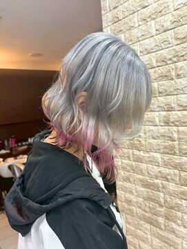 アンドケー 那覇おもろまち店(and K) デザインカラー/裾カラー/ピンクカラー