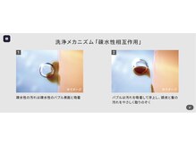 2種類の微細な泡で、やさしくクレンジング