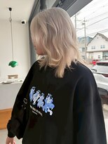 アム(am)&nbsp;ケアブリーチ/ホワイトアッシュ/レイヤーカット