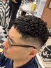 【秋の祭典】メンズカット+アイロンパーマ<横浜/バーバー/メンズパーマ>