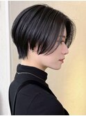 レイヤーカット ボブ切りっぱなしボブ表参道渋谷髪質改善