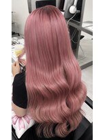 スタイル 横浜(STYLE)&nbsp;【桃々担当】ダブルカラーピンク＋シールエクステ80本