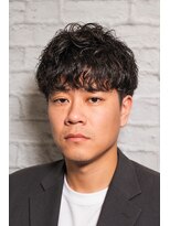 グレイスフルバーバー 新宿パークタワー店&nbsp;新宿理容室でメンズパーマ！30代ビジネスの無造作ツーブロック