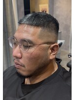 メグロバーバーショップロッポンギ 目黒六(MEGURO BARBER SHOP 6PPONGI)&nbsp;クロップフェード