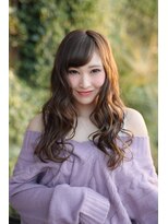 ソーホー ニューヨーク シズオカ(SOHO newyork SHIZUOKA) 重めシルエットのゆるふわフェザーロング