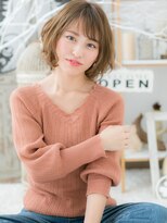 モッズヘア 越谷西口店(mod's hair) *mod's越谷*外国人風♪大人かわいい♪アシンメトリーボブa