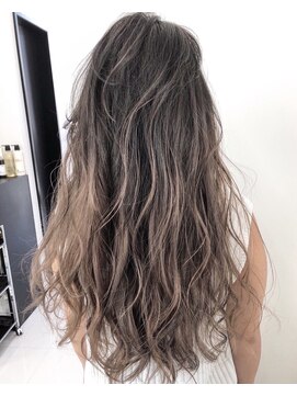 アライブ キチジョウジ(ALIVE Kichijoji) ALIVE吉祥寺 ロブイルミナカラーシースルーカラーヘルシーロング