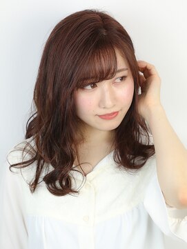 リスブラン(Lis blanc) ゆるふわロングのピンクベージュ【清瀬・所沢】