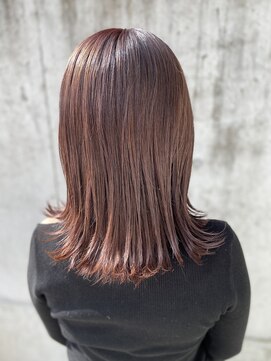 フルール たまプラーザ(Fleur) 外ハネボブ/ハイトーン/ノーブルベージュ　☆佐々木竜太