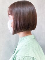 アイティー バイ アルバム 中野店(IT by ALBUM)&nbsp;前下がりボブ_エアリーミディショートパーマ_ba318391