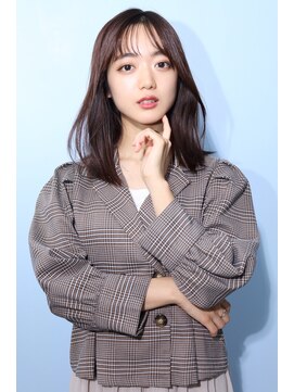 アッシュ たまプラーザ店(Ash) シースルーバング×大和比ロング