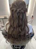 アンドシャルム 心斎橋(&CHALME)&nbsp;お呼ばれ　hair set