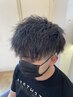 カット+ツイストスパライラルパーマ+TR￥11500