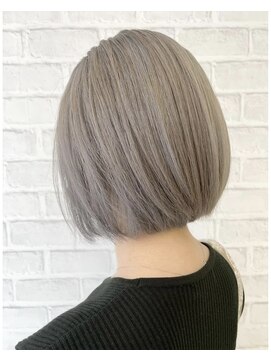 ウィル 西宮店(WiLL) will西宮【ホワイトグレージュ×ぱつっとボブ】