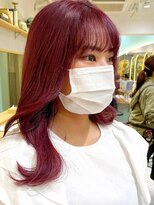 ロンドシエル 横浜(Lond ciel)&nbsp;ダブルカラー韓国顔周りハイトーン×ふんわりカール【横浜】