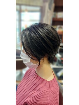 アース 菊名店(HAIR&MAKE EARTH) ハンサムショートボブ