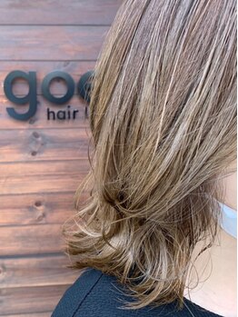 ゴエン(goen hair lounge)の写真/[与野駅3分]最旬大人ハイライトでお洒落な白髪ぼかし＊上品な色味と透明感で大人の魅力を引き出します。