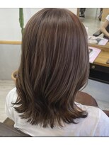 ヘアーデザイン キレイ(HAIR DESIGN Kirei)&nbsp;【宇都宮　Kirei　野路】透明感ミルクティーカラー