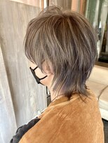 ココカラヘアー ニコ(cococara hair nico)&nbsp;マッシュウルフ/ハイトーンウルフ/シルバーアッシュ/ブリーチ