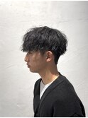【曽我尾真生】ツイストスパイラル/メンズパーマ/マッシュパーマ