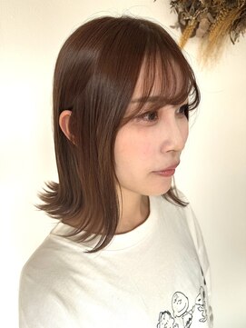 ルヴェール 茜部店(LeVert) すとんと落ちる小頭外ハネボブ☆