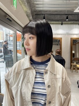 アドア 横浜(ADORE) 【ADORE横浜】切りっぱなしボブ