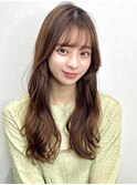 小顔に見えるモテウェーブロング　PRIMA ange 中目黒