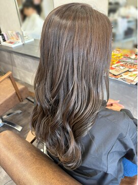 ヘアメイク アージュ(hair make age) アッシュブラウン