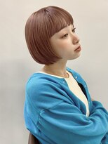 ミィ 表参道(mee.) 【mee.】 黒髪ボブミニボブショートパーマ