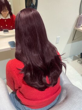 クレビアテン(CreBiA ten_) ブリーチ無しダブルカラーレッド