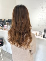 ジュベ(juve.) コテ巻き風パーマ