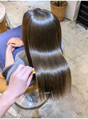 イメチェンミディアム美髪ワイドバング/髪質改善レイヤー