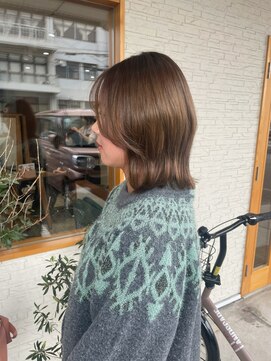 ラウレア(Laule'a) 肩上ボブで外はねアレンジ♪