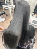 髪質改善縮毛矯正,レイヤー,縮毛矯正,白髪ぼかしハイライト.白髪