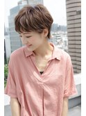 ふんわり×タイトのミックスショート