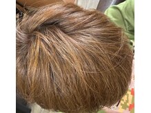 アール美容室の雰囲気（白髪ぼかしこちらは白髪染なしです）
