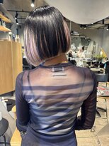 ビビト(bibito)&nbsp;bibito 切りっぱなしハイライト　大人ボブ