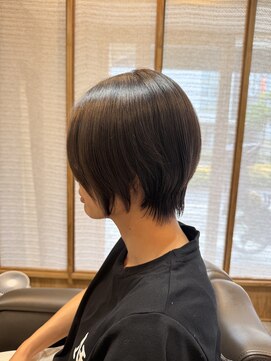 ロエ 平尾山荘(loe) 脱白髪ぼかし×透明感グレージュ