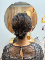 ファクト(FACT SPA)&nbsp;ゆるふわまとめ髪/お呼ばれヘア