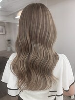 ヘアサロン エフ 渋谷(F)&nbsp;#ミルクティーベージュ#ハイトーン#ケアブリーチ