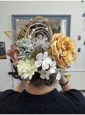 ヘアセット/結婚式/成人式/謝恩会/前撮り/七五三/パーティー